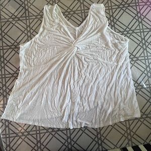 Cross chest Tank Top